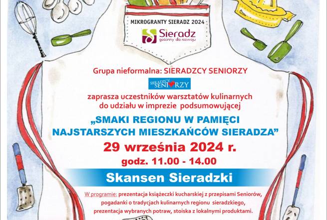 Smaki regionu w pamięci najstarszych mieszkańców Sieradza.