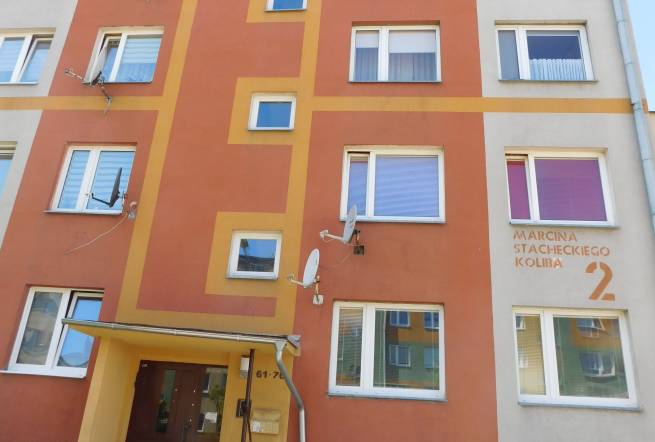 PRZETARG PISEMNY NA USTANOWIENIE ODRĘBNEJ WŁASNOŚCI LOKALU MIESZKALNEGO NR 68 PRZY ULICY MARCINA STACHECKIEGO KOLIBA 2 W SIERADZU.