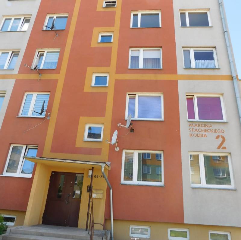 PRZETARG PISEMNY NA USTANOWIENIE ODRĘBNEJ WŁASNOŚCI LOKALU MIESZKALNEGO NR 68 PRZY ULICY MARCINA STACHECKIEGO KOLIBA 2 W SIERADZU. 